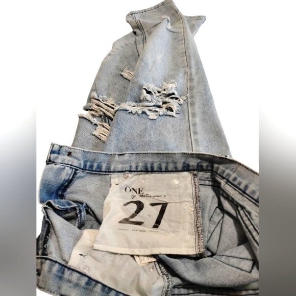 HOST PICK ✨ONE TEASPOON Saints LowWaist BoyfriendJeans Distressed Ultra Thrashed - Picture 10 of 16
